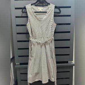 Monteau Striped Dress Size S